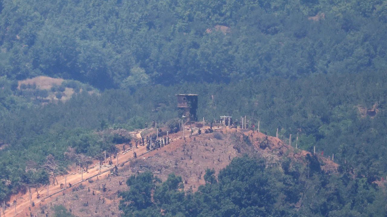 İddia: Kuzey Kore, Askerden Arındırılmış Bölge'de inşaat faaliyetleri yürütüyor