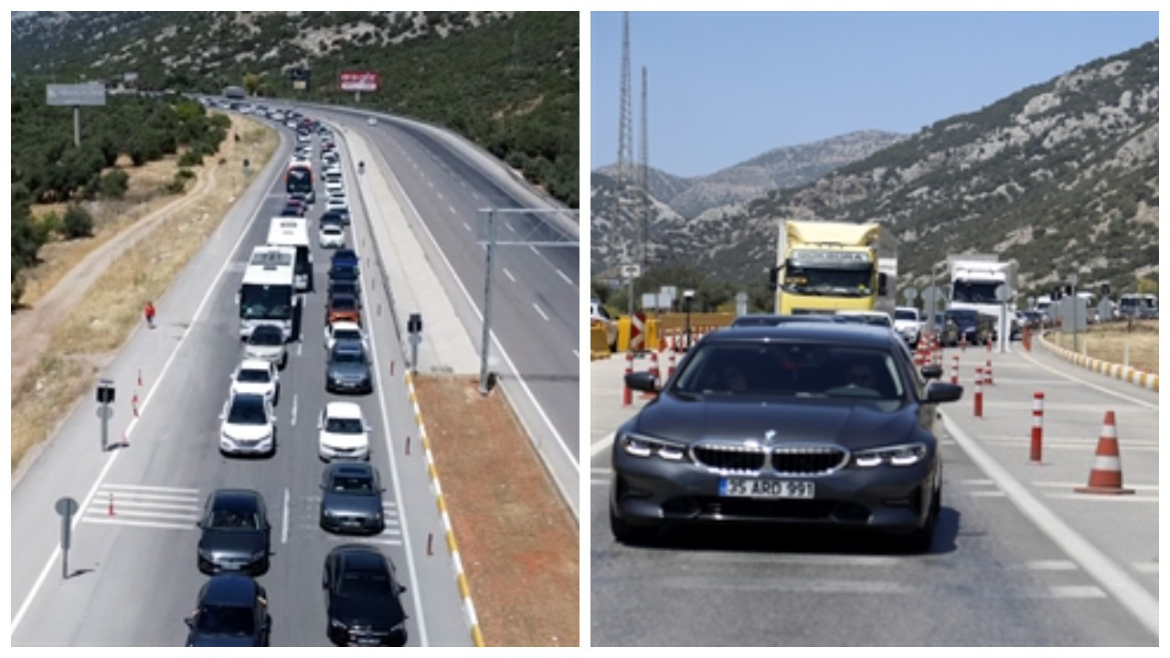 Antalya'ya giriş parayla değil sırayla: 5 kilometrelik araç kuyruğu