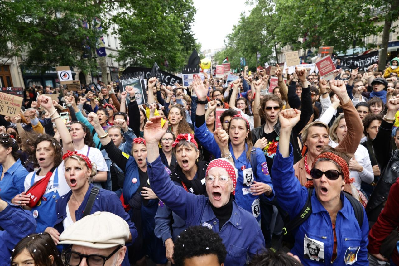 Fransa'da binlerce eylemci toplandı: 'Herkes için eşitlik, herkesle kardeşlik' - Sayfa 3
