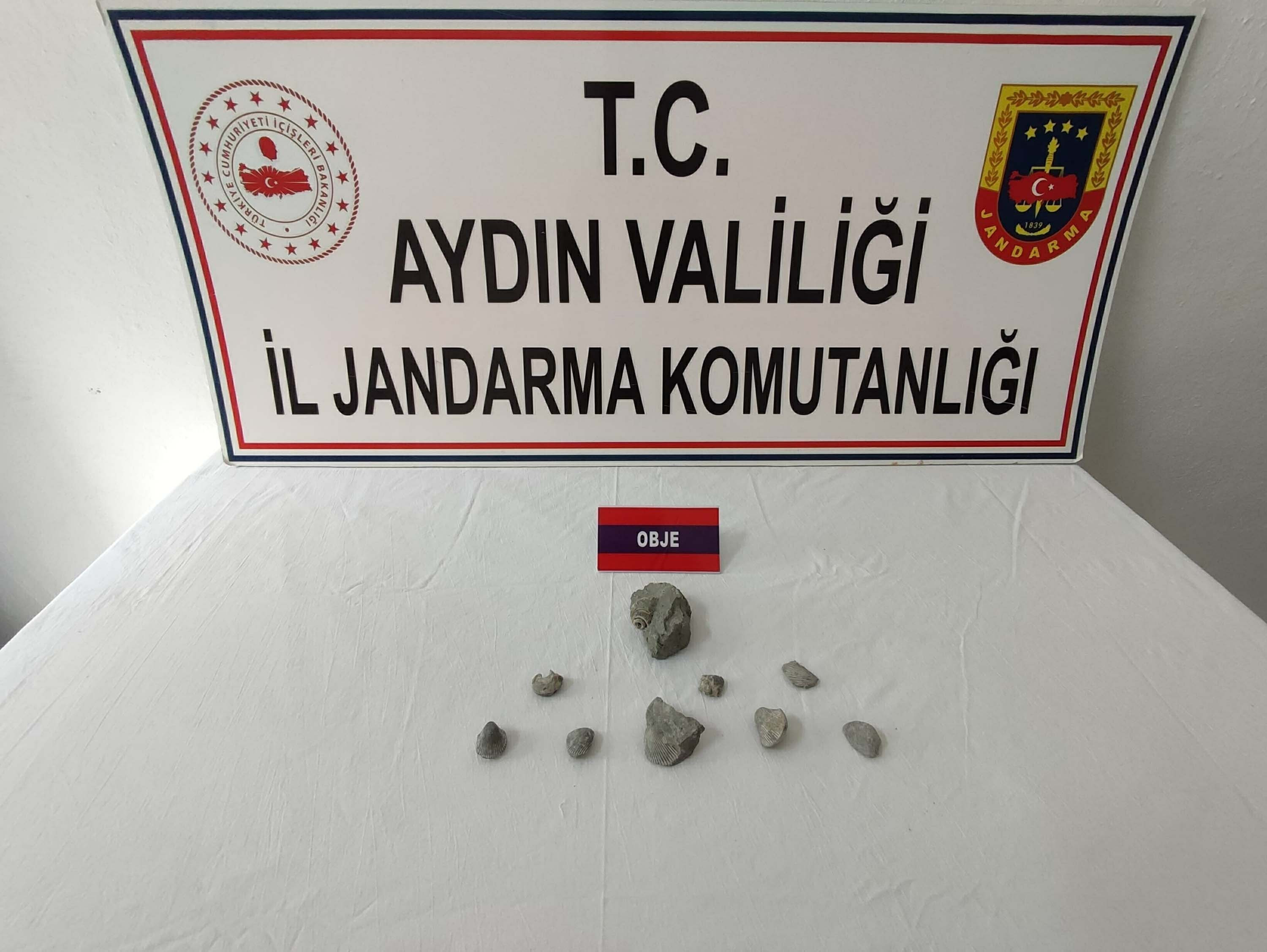 400 bin yıllık fosilleri satmaya çalışan şüpheli gözaltına alındı