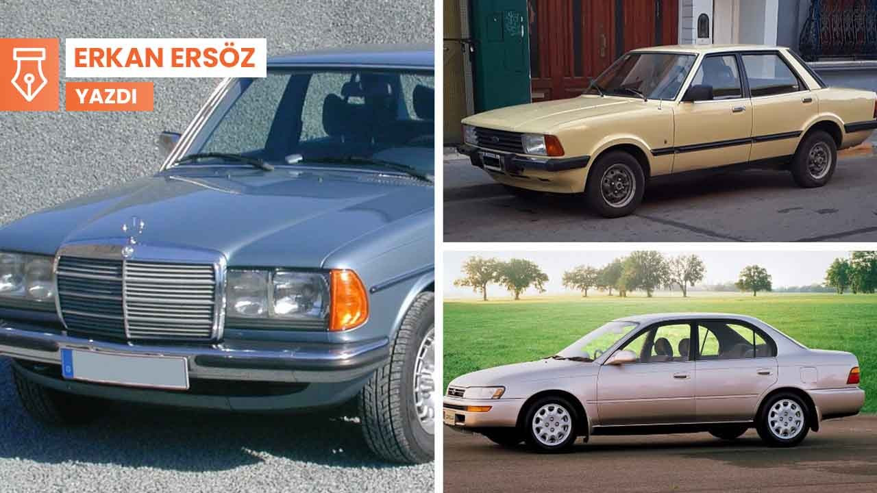 80’lerden günümüze babaların arabaları