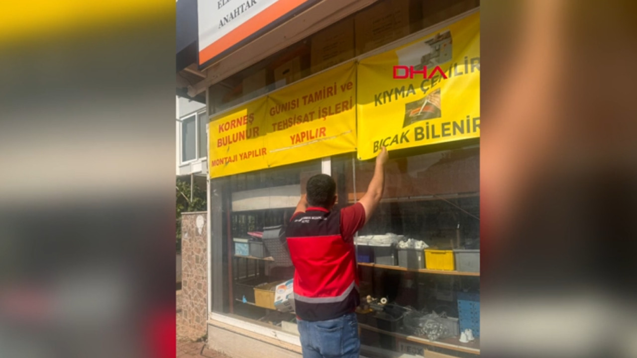 Antalya'da bir nalbur: 'Korniş bulunur, kıyma çekilir'