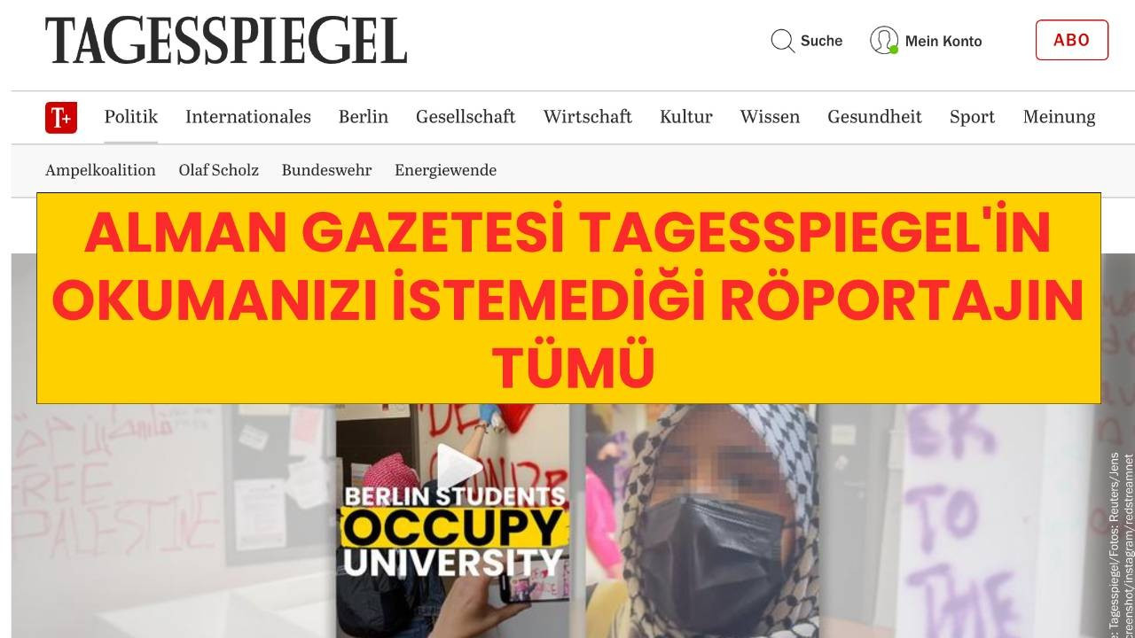 Alman gazetesi Red Media'dan söyleşi talep etti yayınlamayı reddetti