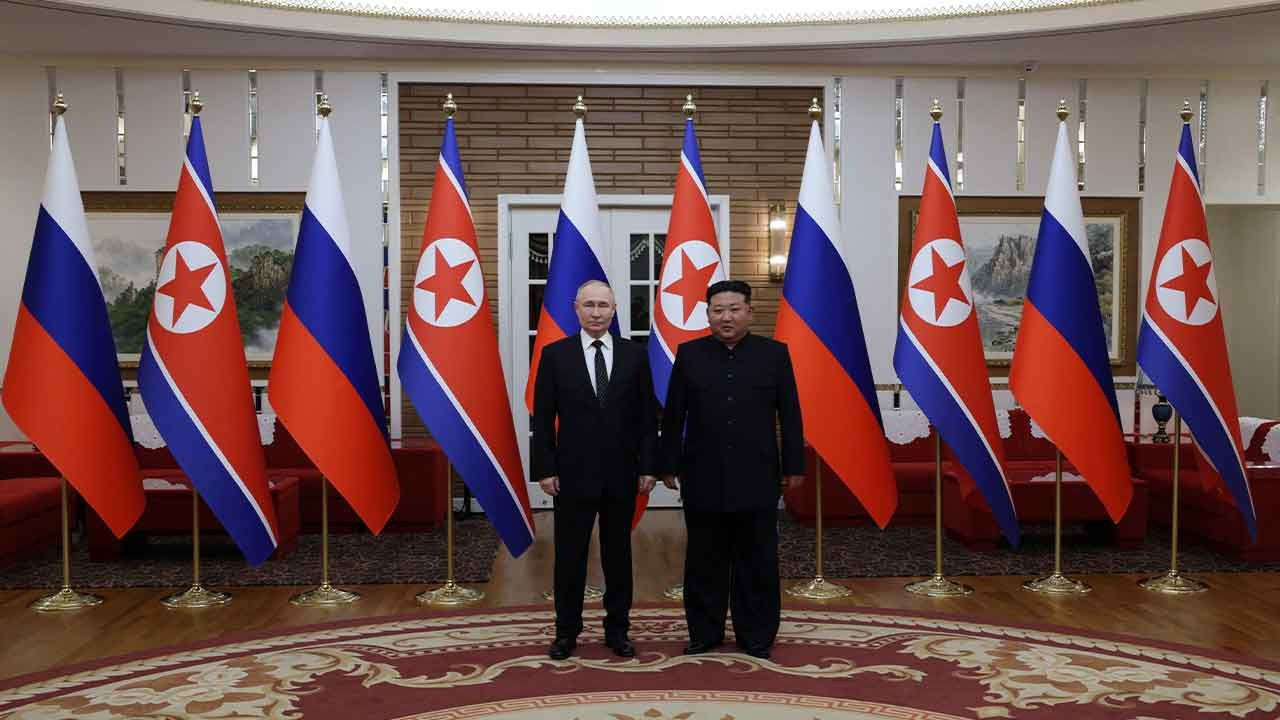 Rusya ve Kuzey Kore'den 'saldırı halinde karşılıklı yardımlaşma' anlaşması