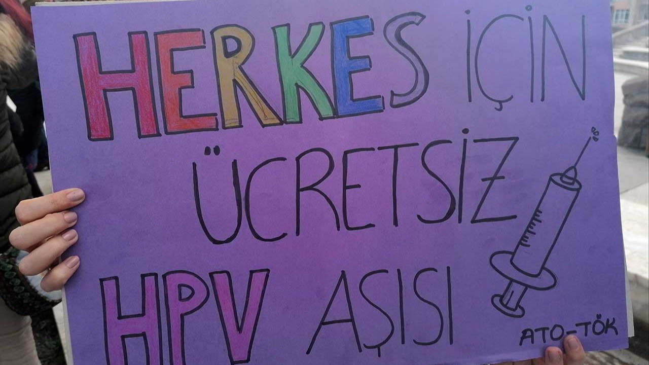 Kadınlardan 'ücretsiz HPV aşısı' kampanyası