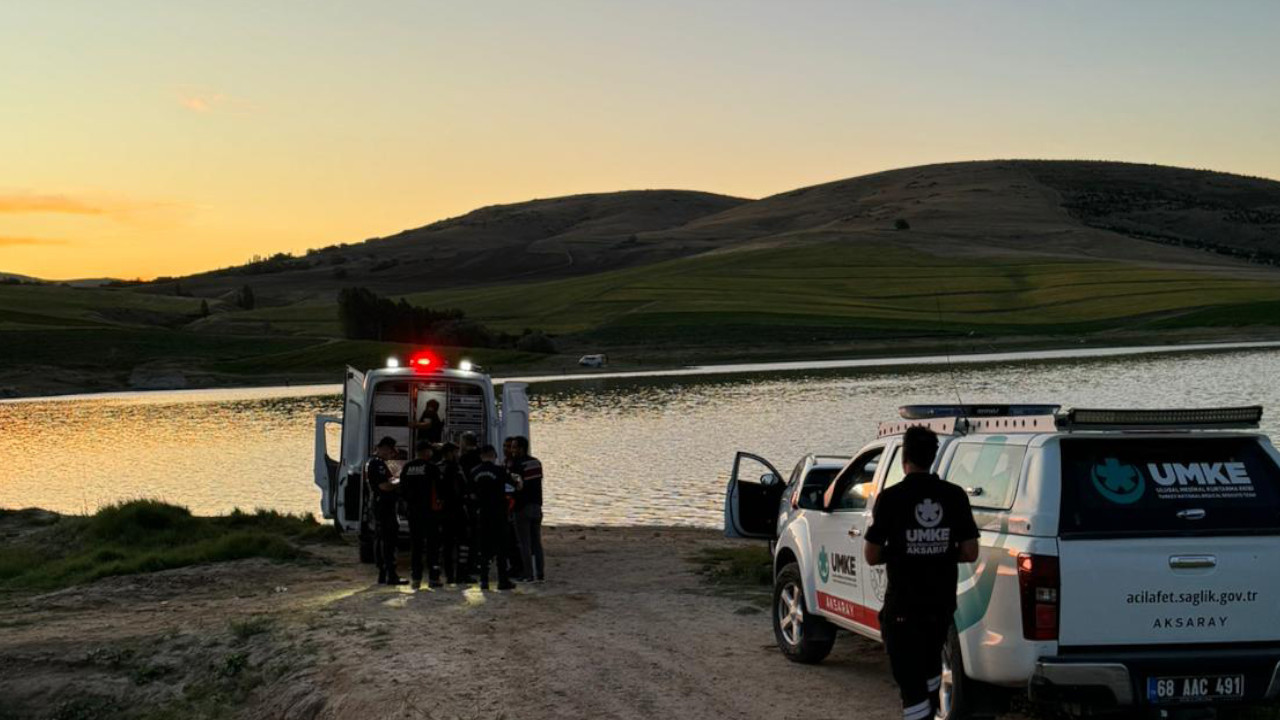 Aksaray'da gölete giren çocuk boğuldu