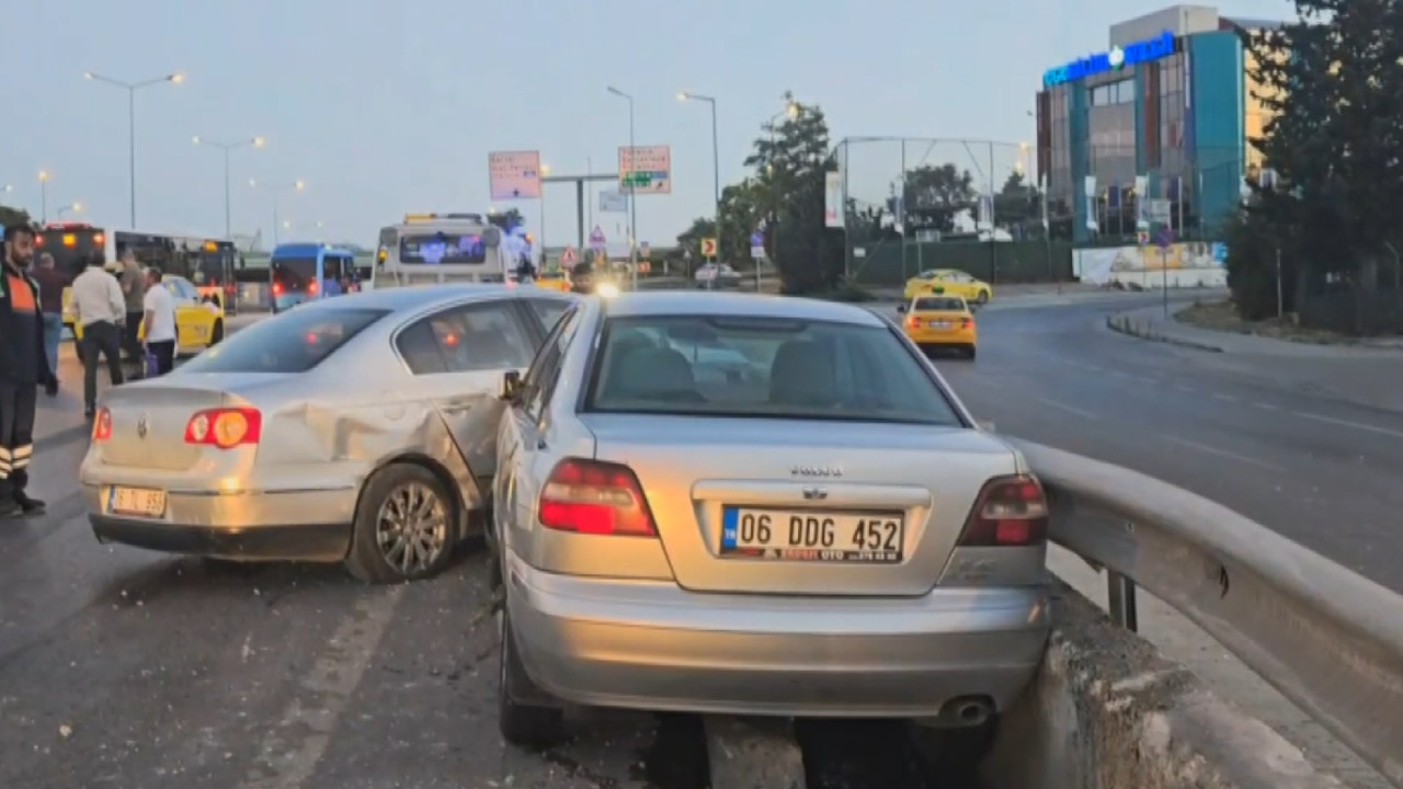 Kartal'da zincirleme kaza: 6 yaralı