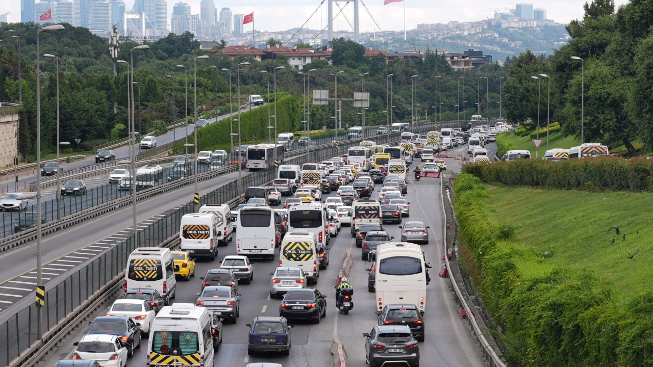 İstanbul'da trafik: Tatil sonrası sakin başladı