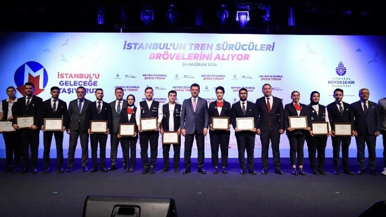 Metro İstanbul'a 200 yeni tren sürücüsü katıldı
