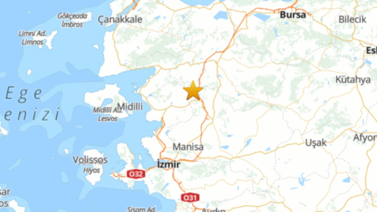 Ege'de 5.0 büyüklüğünde deprem: Merkez üssü Soma