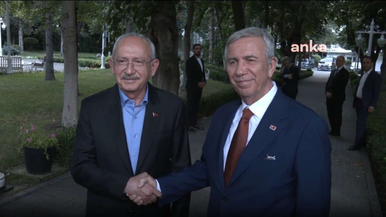 Kemal Kılıçdaroğlu, Mansur Yavaş'la görüştü: 'Özel bir gündemimiz yok'