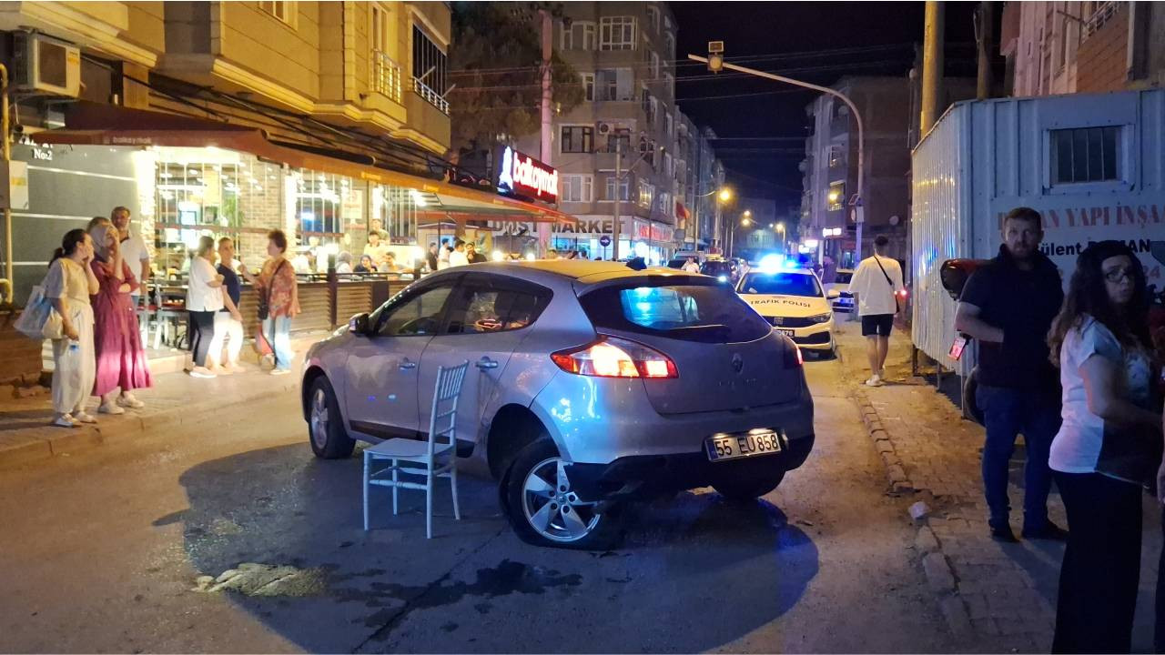 Samsun'da iki otomobilin çarpışması sonucu 4 kişi yaralandı