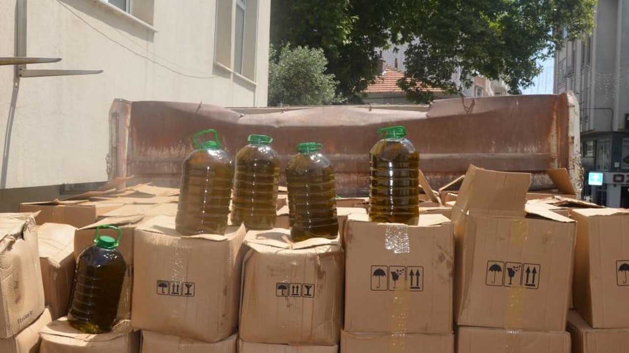 Şarköy'de sahte zeytinyağı operasyonu: 11 bin 327 litre