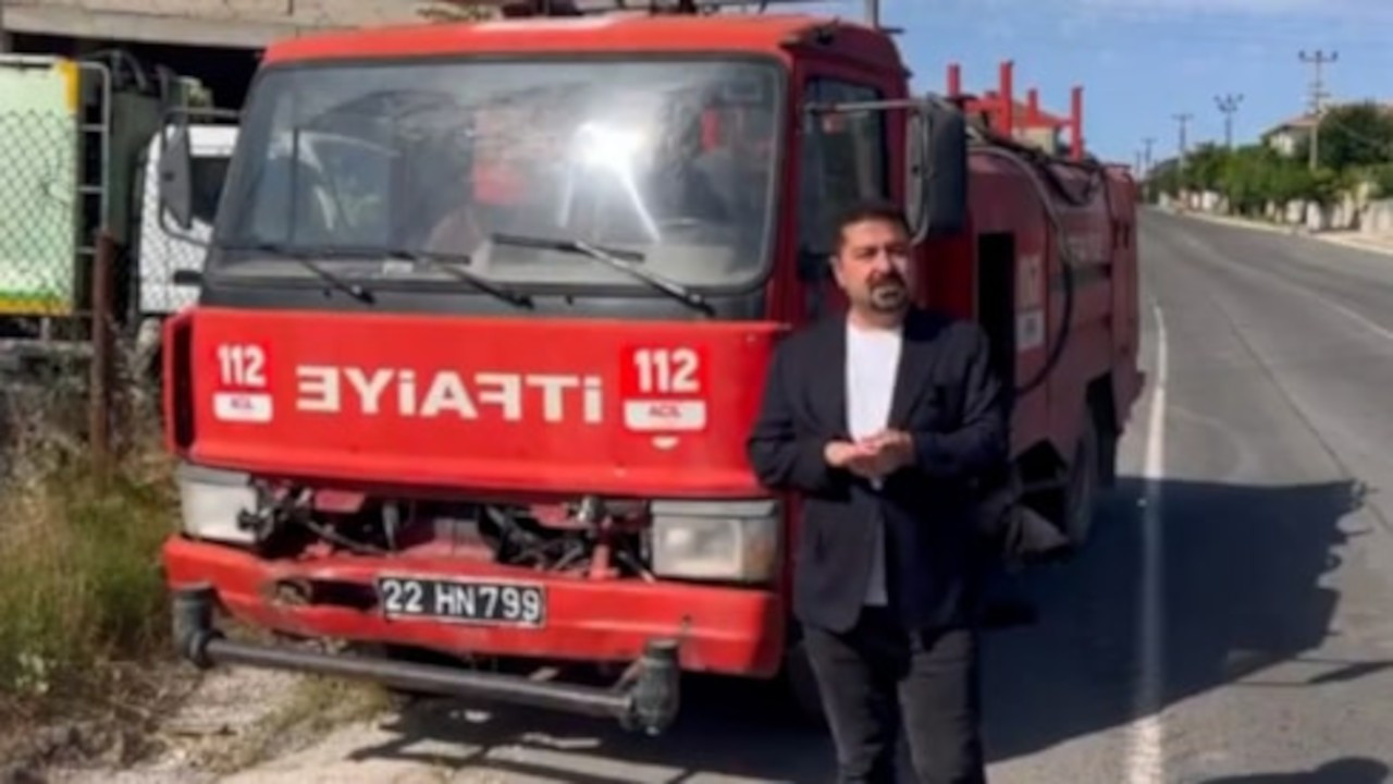 47 yıl sonra CHP'ye geçmişti: Lalapaşa'da itfaiye krizi