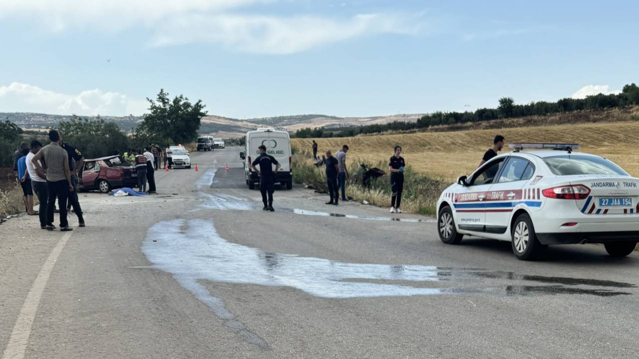 Antep'te kaza: 1 kişi öldü, 5 kişi yaralandı