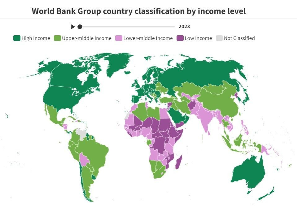 Dünya Bankası gelir düzeyine göre ülkeleri sınıflandırdı: Türkiye de listede - Sayfa 1