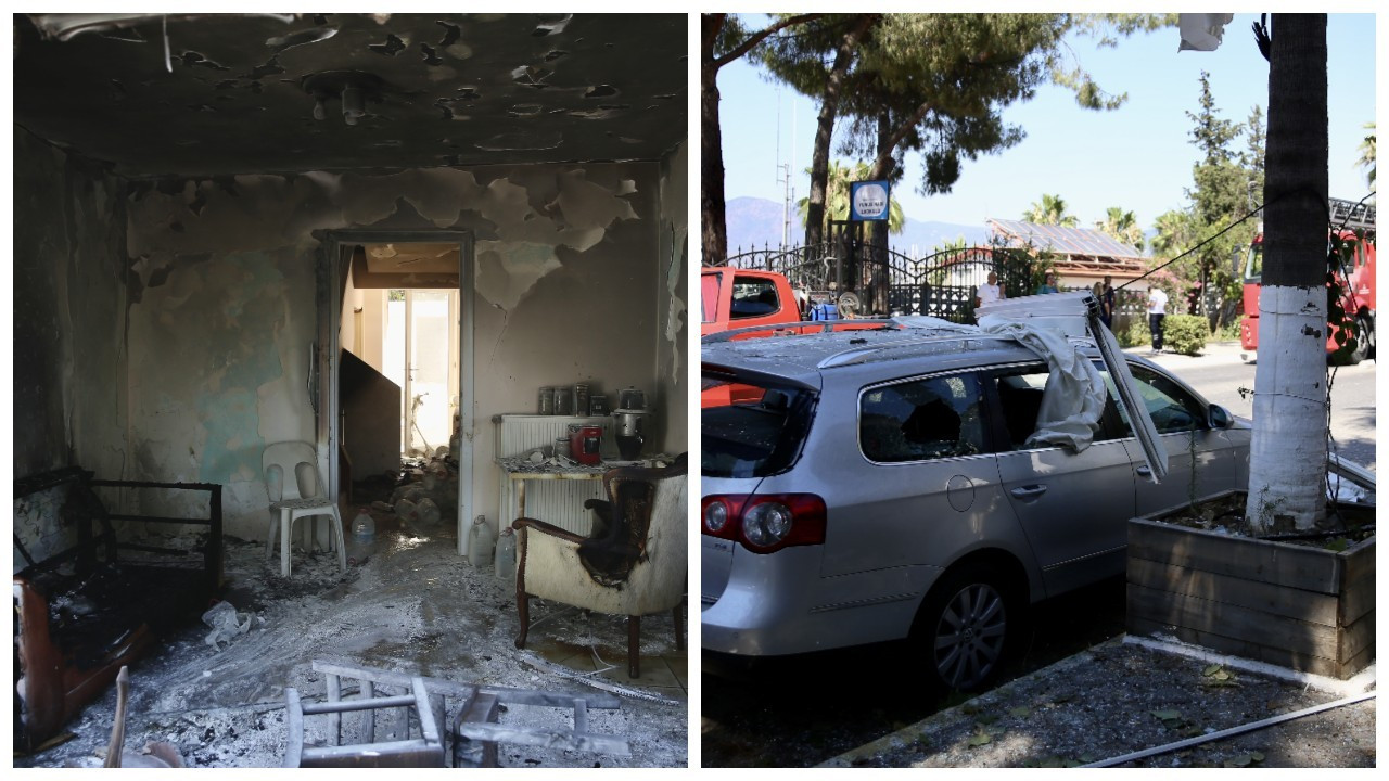 Fethiye'de bir evde mutfak tüpü patladı: 1 ağır yaralı