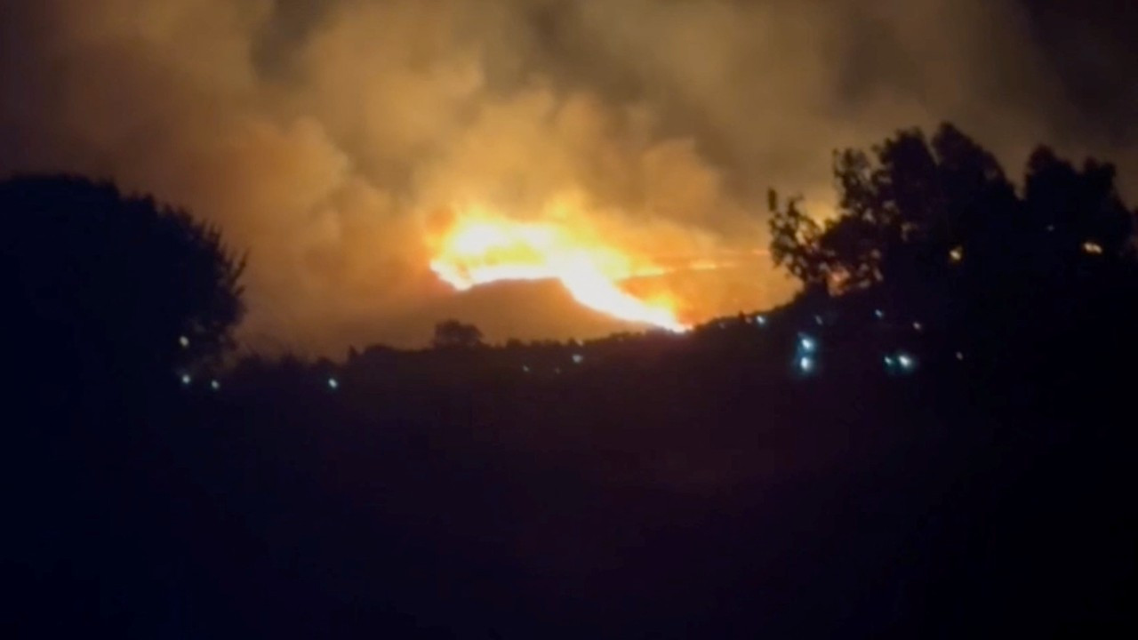 Yunanistan'ın Kos Adası'nda orman yangını