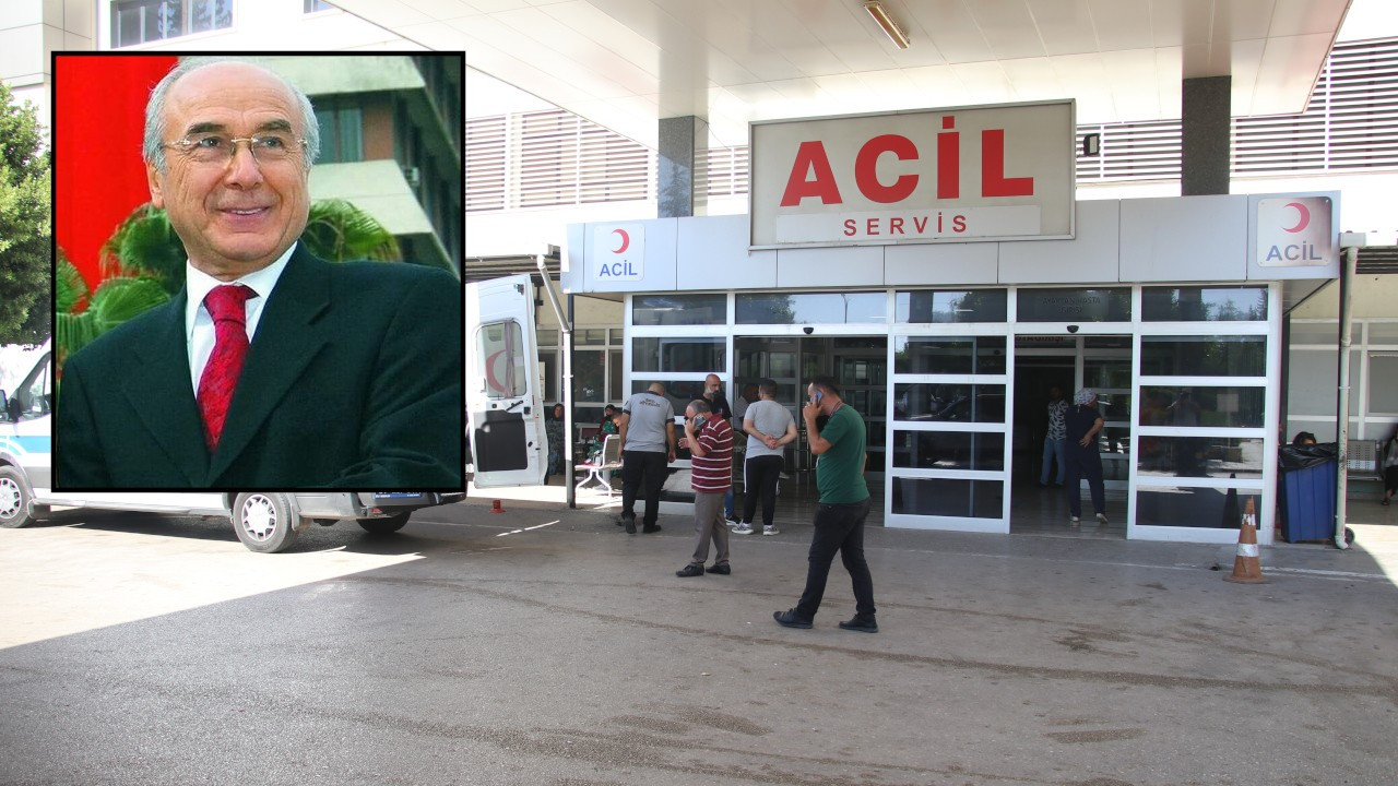 Eski Adana Büyükşehir Belediye Başkanı Durak hastaneye kaldırıldı