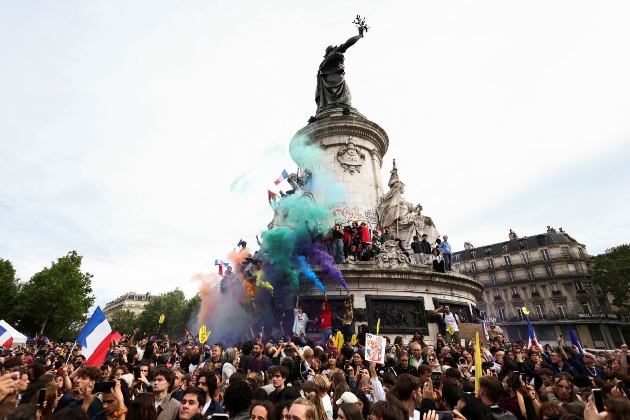 Paris'te eylemciler faşizme karşı sokakta: 'Hepimizin sorumluluğu var' - Sayfa 1