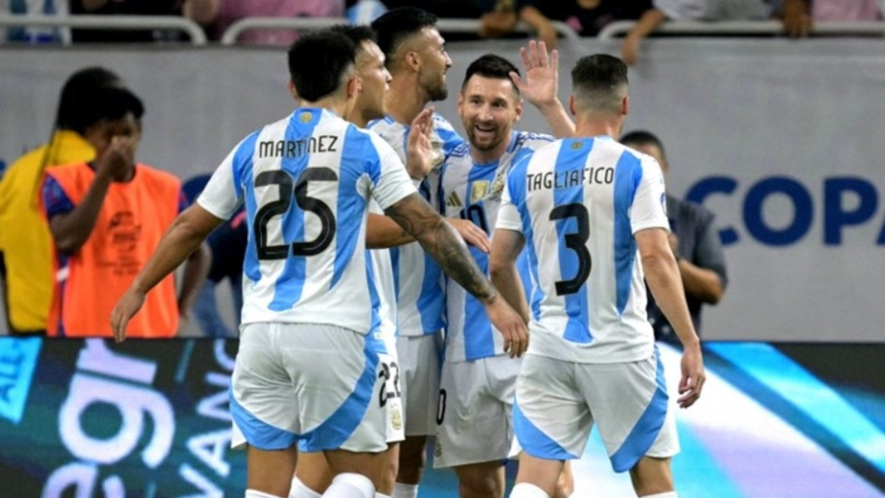 Messi penaltı kaçırdı: Arjantin yarı finalde