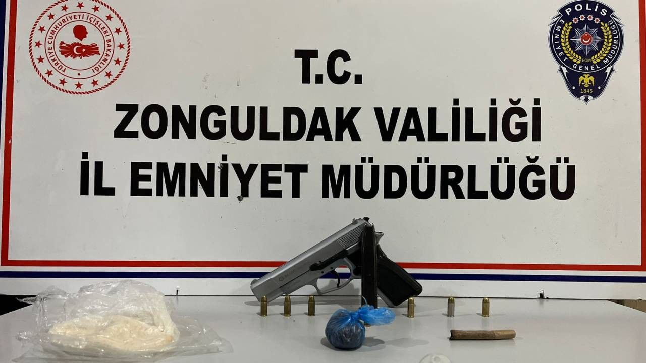Zonguldak'ta uyuşturucu operasyonu: 3 zanlı tutuklandı