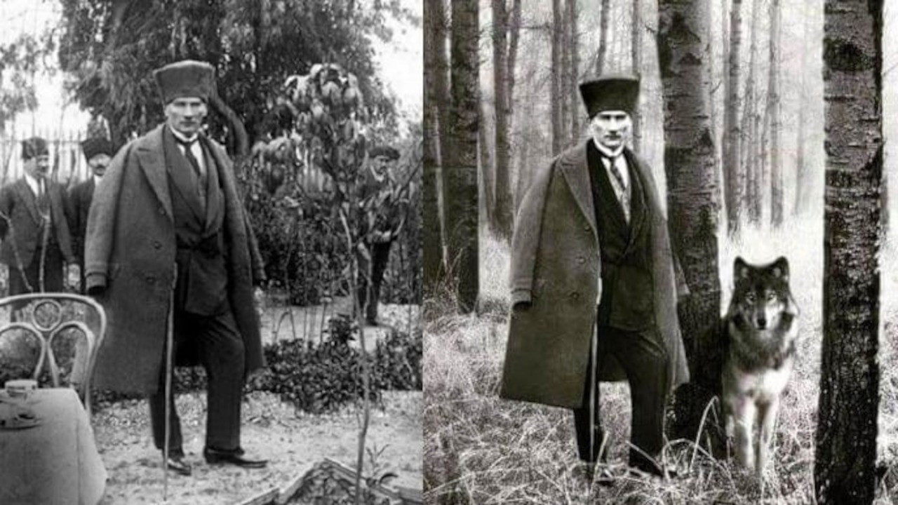 Atatürk’ün kurt ile fotoğrafı gerçek mi?