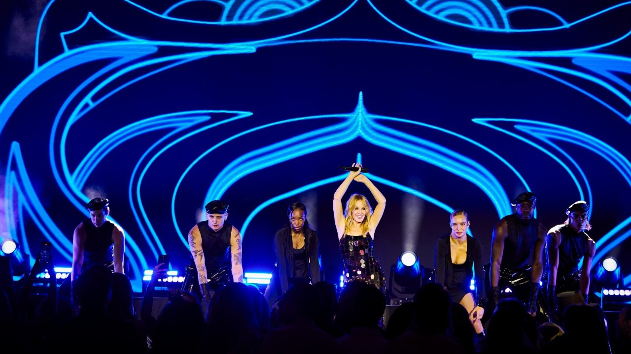Kylie Minogue Bodrum'da sahne aldı