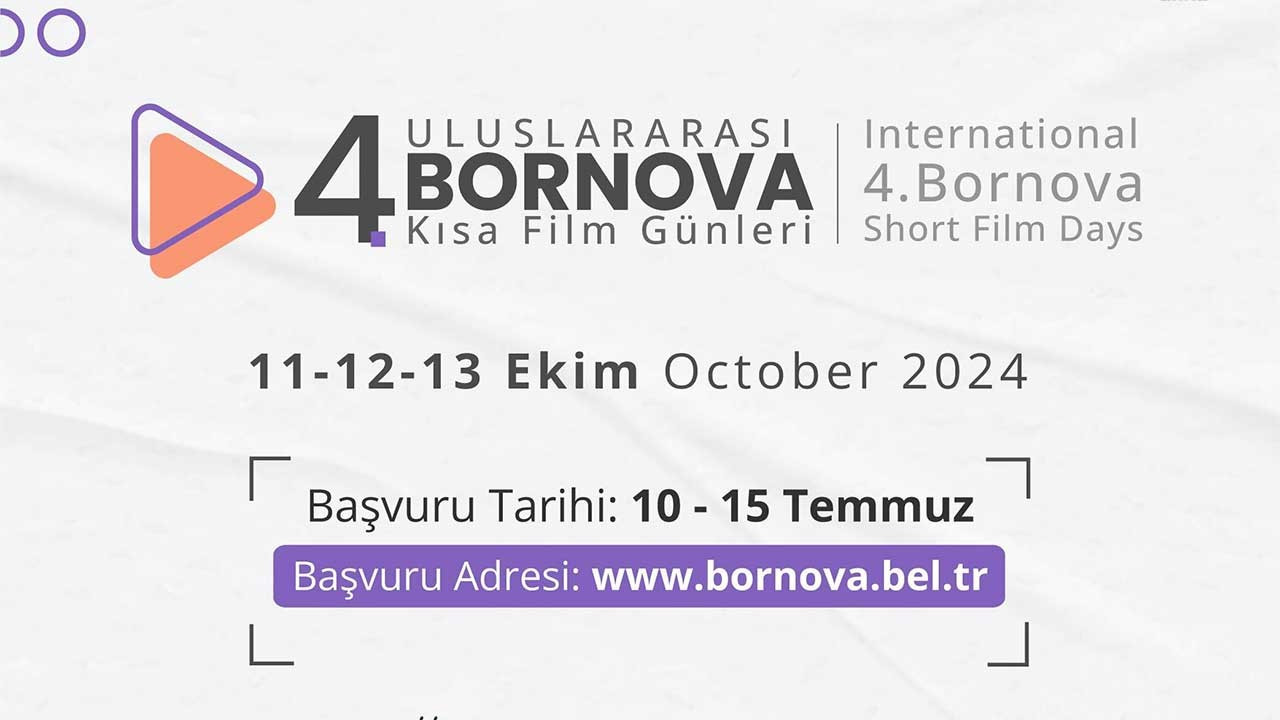 Uluslararası Bornova Kısa Film Günleri 11-13 Ekim'de yapılacak