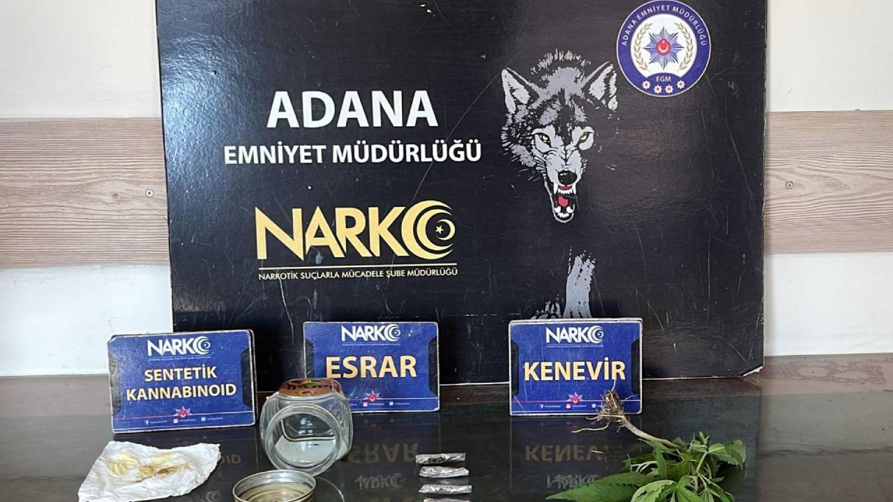 Adana'da uyuşturucu operasyonlarında yakalanan 42 zanlı tutuklandı