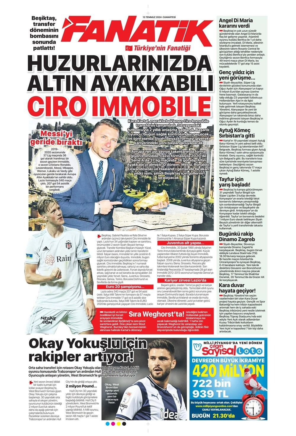 Günün spor manşetleri: 'Golcünün kralı Beşiktaş'ta' - Sayfa 4