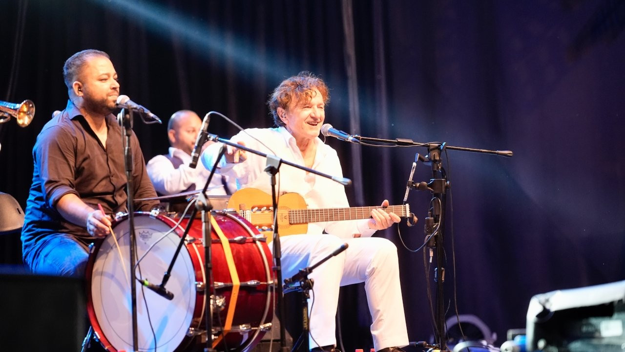 Goran Bregovic İstanbul'da konser verdi