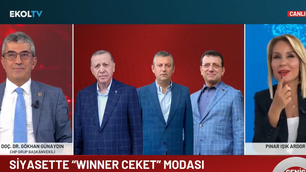 Günaydın'dan 'winner ceket' açıklaması: 'Erdoğan'ın giydiğini giymem'