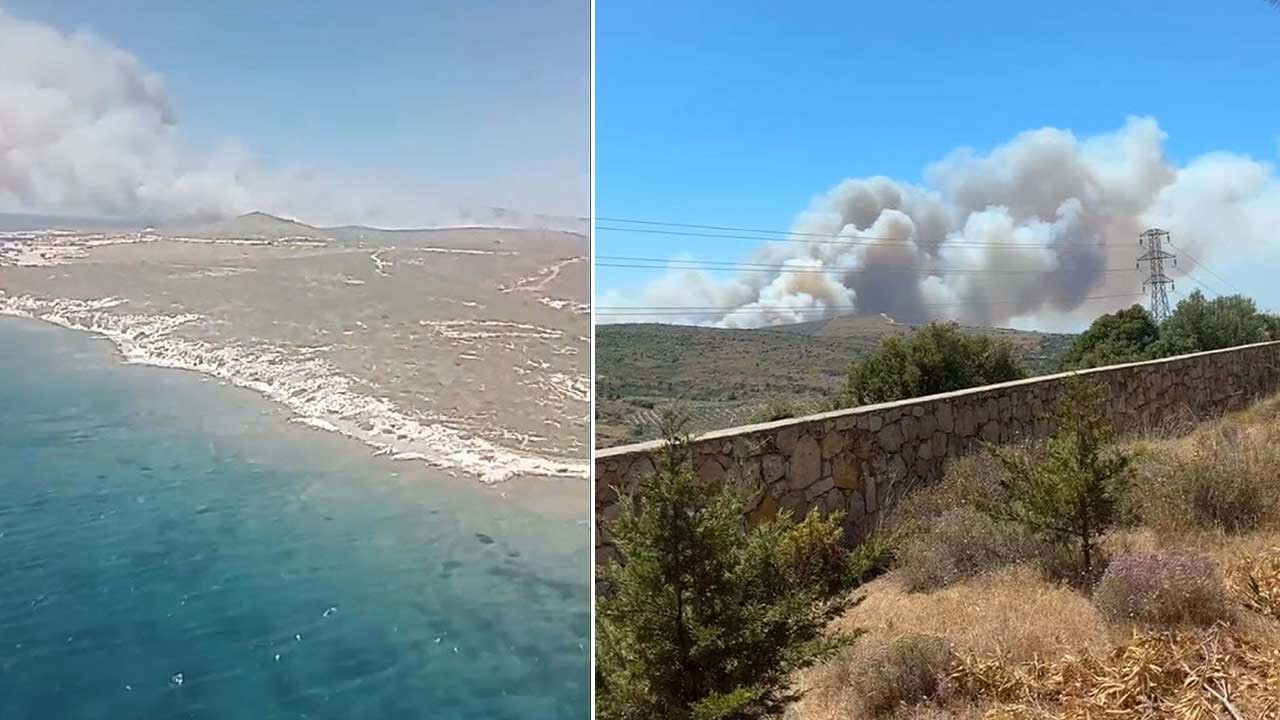 Çeşme'de orman yangını: 3 kişi hayatını kaybetti