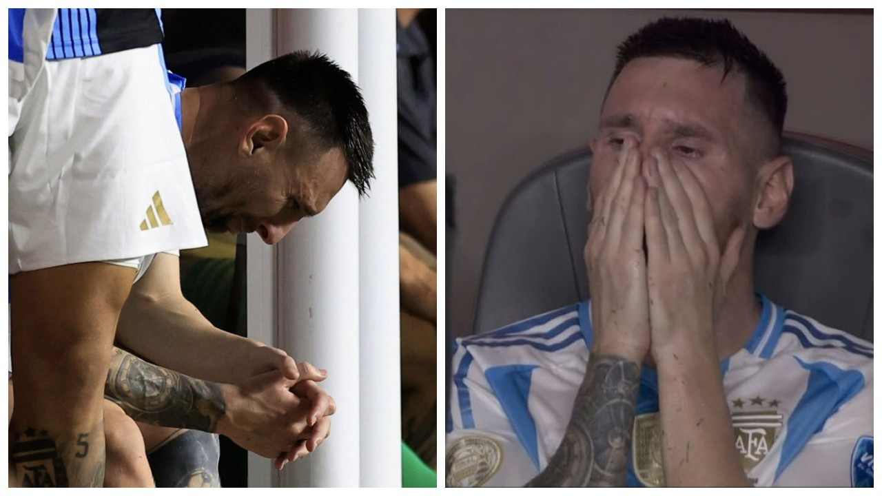 Messi gözyaşlarını tutamadı