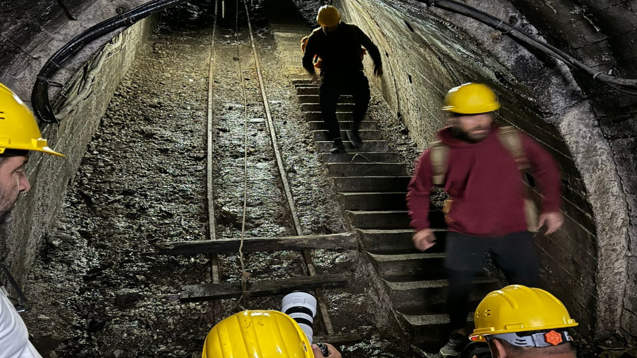 Survivor yarışmacıları geceyi Zonguldak'taki maden ocağında geçirdi
