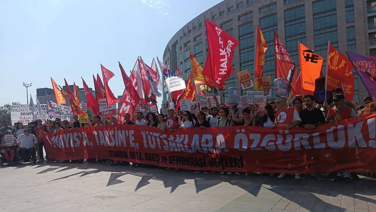 1 Mayıs tutuklularının duruşması başladı: 'Taksim’e özgürlük'