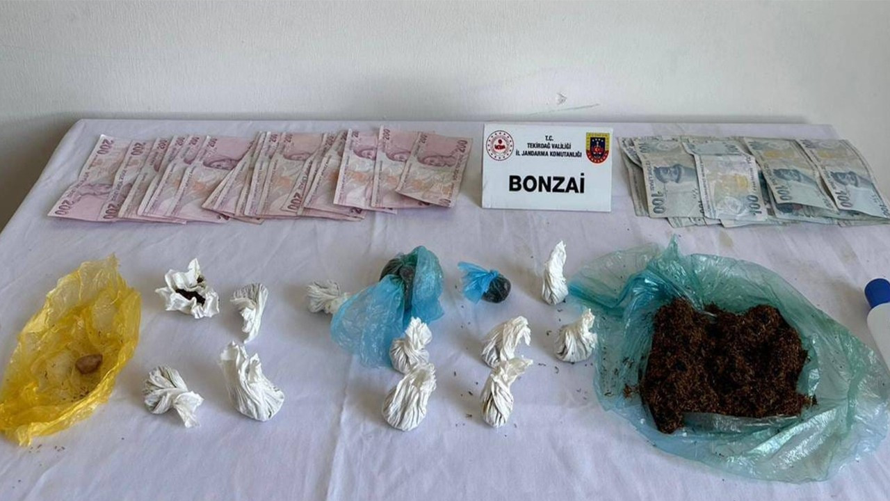 Tekirdağ'da uyuşturucu operasyonu: 5 gözaltı