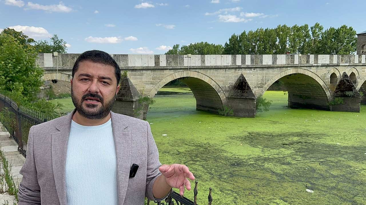 CHP'li Yazgan'dan Tunca Nehri’ndeki kirliliğe tepki: Bu pisliğin içinde yaşamak zorunda mıyız?