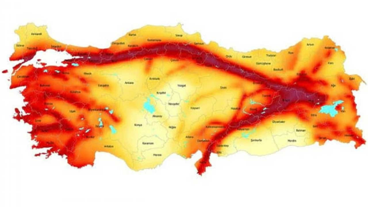 Türkiye'de yeni bir fay hattı tespit edildi
