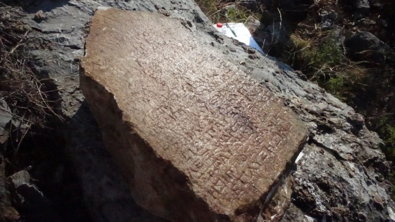 Bozburun'da arkeolojik keşif: Kaletepe Yazıtı