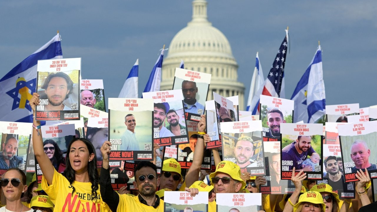 Netanyahu'ya ABD'de Gazze protestosu: 'Savaş suçlusunu tutuklayın'