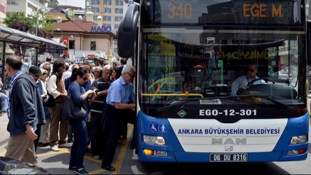 Ankara'da toplu ulaşıma yüzde 40 zam