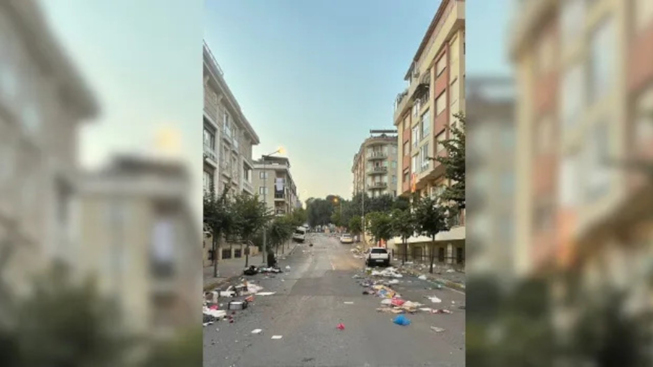 Çöp dolu sokak fotoğrafı Üsküdar'da mı çekildi?