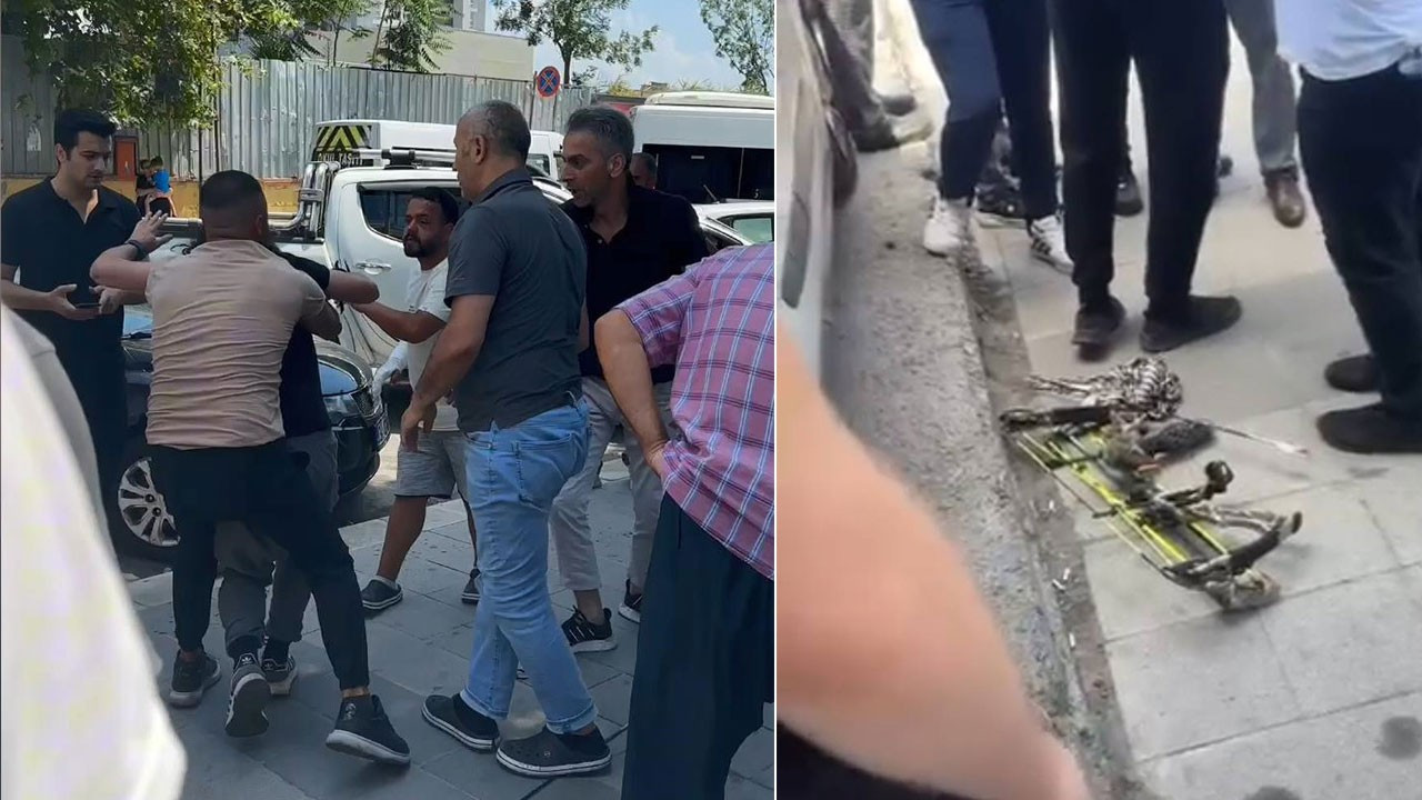 Bağcılar'da cami imamına oklu saldırı