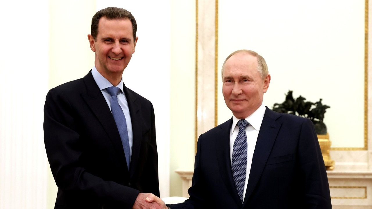 Putin ile Esad, Moskova'da görüştü