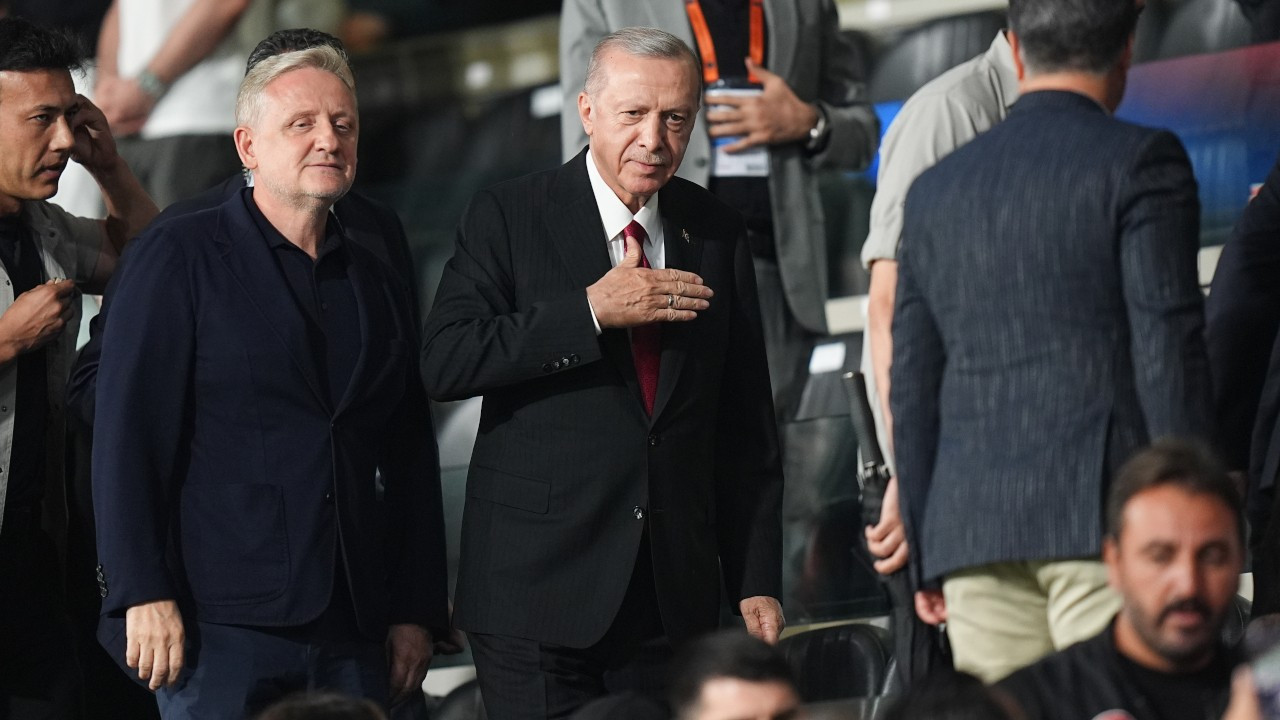 Cumhurbaşkanı Erdoğan, Başakşehir-La Fiorita maçını izledi