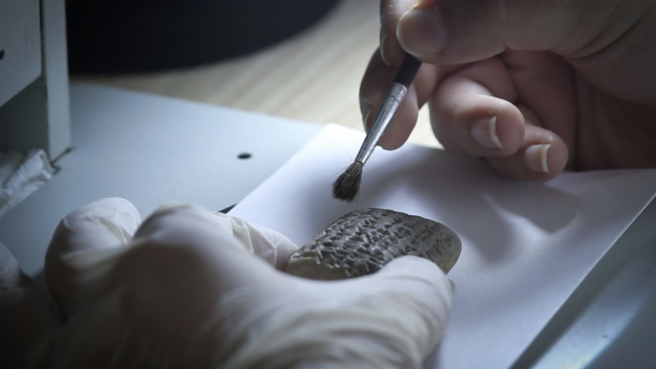 Hatay'da 3 bin 500 yıllık tablet bulundu