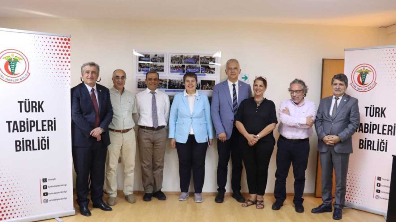 CHP heyetinden Türk Tabipleri Birliği’ne ziyaret