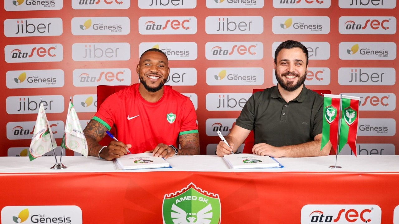 Amedspor'un yeni transferi Assombalonga: 'Merhaba brêmin ben geldim'